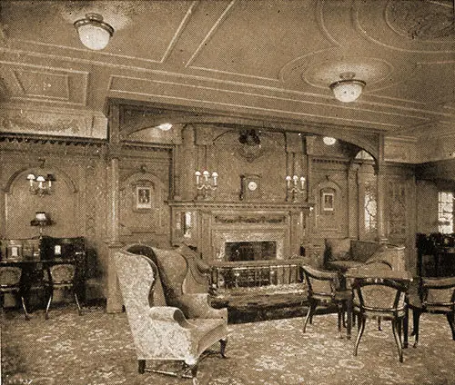 iew of Lounge Including Fireplace.