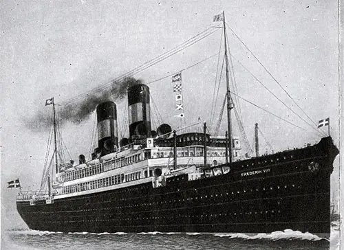 The SS Frederik VIII 1914-1935.The Flagship of the Scandinavian American Line.