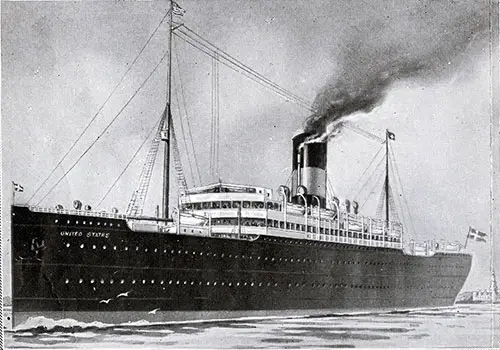 The SS United States of the Scandinavian American Line 1903-1935. 