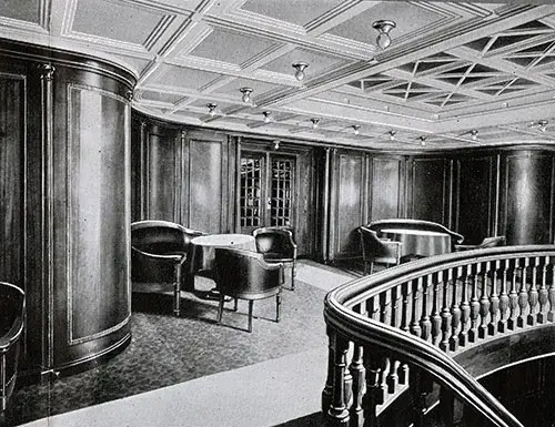 First Cabin Lobby on the Frederik VIII.