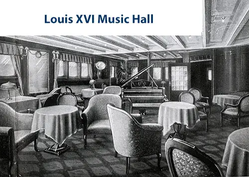Louis XVI Style Music Hall.