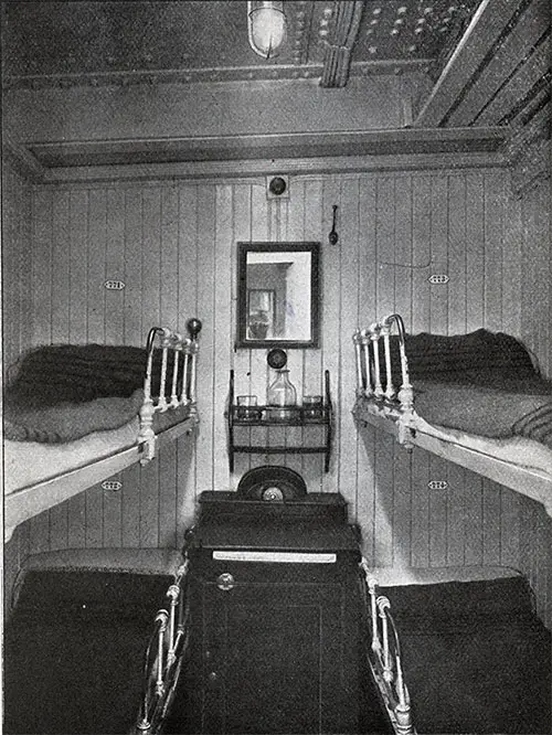 Third Class Four-Berth Cabin.