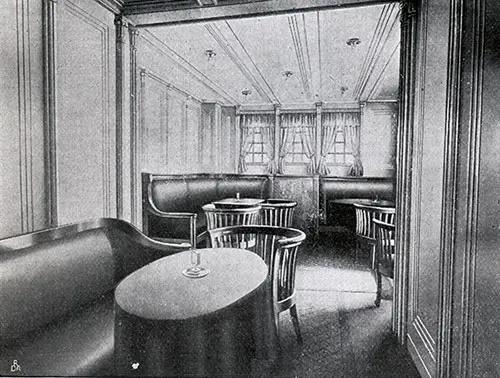 First Cabin Verandah Café on the SS Frederik VIII.