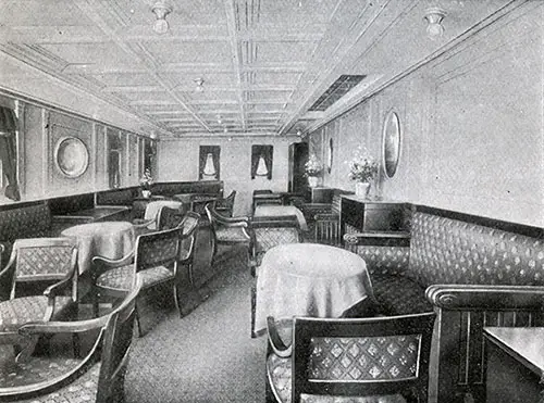 Second Cabin Ladies' Room on the SS Frederik VIII.