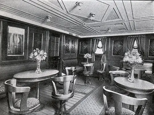 Third Class Ladies' Room on the SS Frederik VIII.