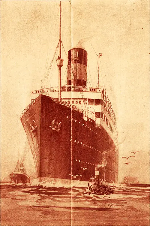 SS United Slates, SS Oscar II, and the SS Heilig Olav.