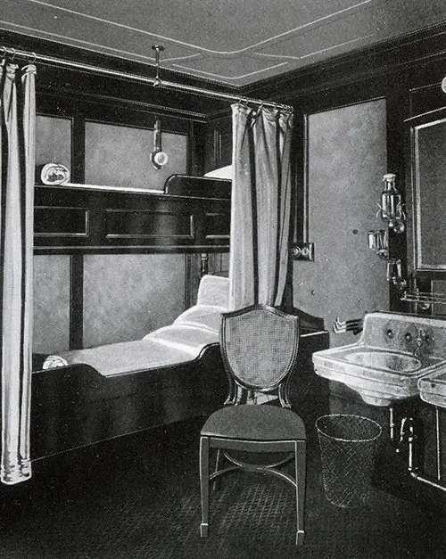 A Cabin Class Stateroom.