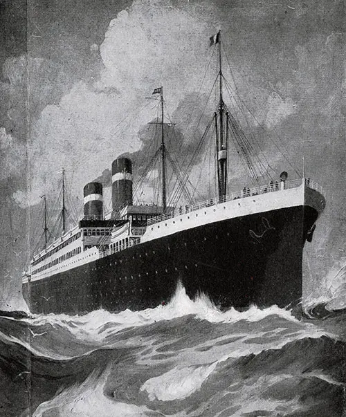 The SS America of the United States Lines.