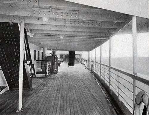 Third Class Covered Deck on the SS Leviathan.