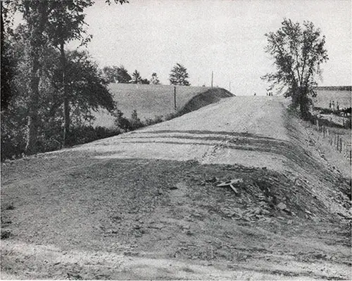 Mcdonough-Germantown Road, Where Fill Is Being Placed and Grade Reduced.