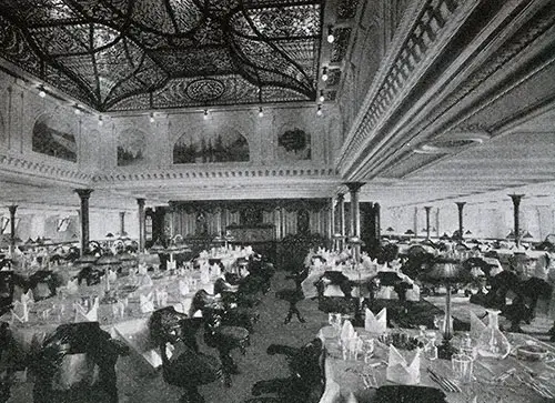 First Class Dining Saloon on the Adriatic