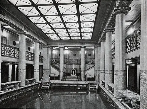 Splendid Pompeian Swimming Bath.