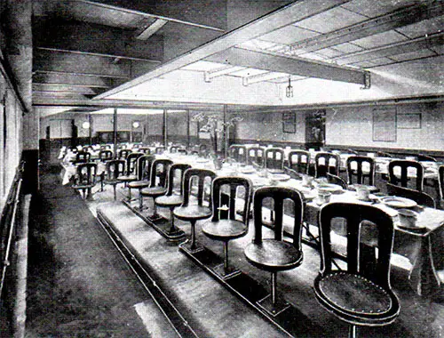 Third Class Dining Room.