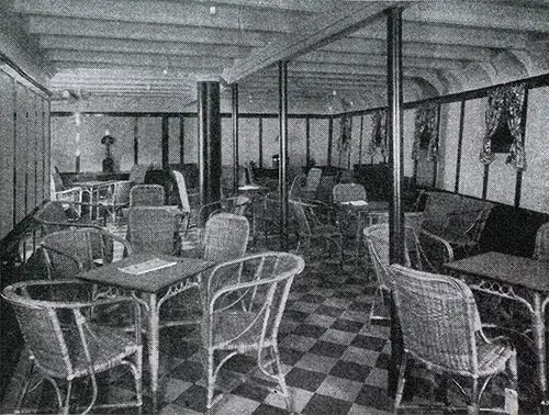 Tourist Third Cabin Ladies' Room—S.S. Laurentic.