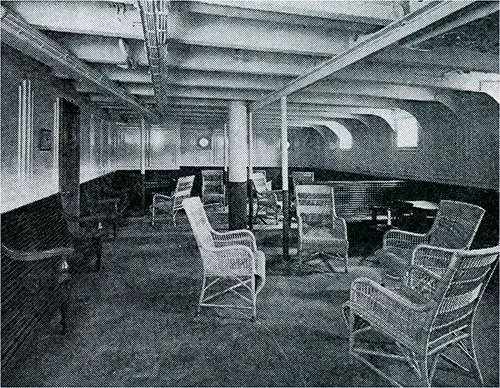 Third Cabin Social Hall—S.S. Regina.