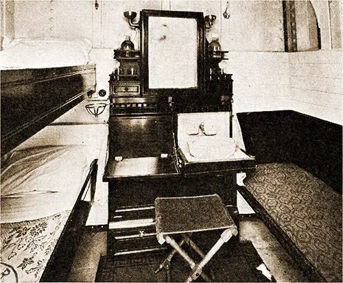 Third Cabin Two-Berth Room—S.S. Doric.