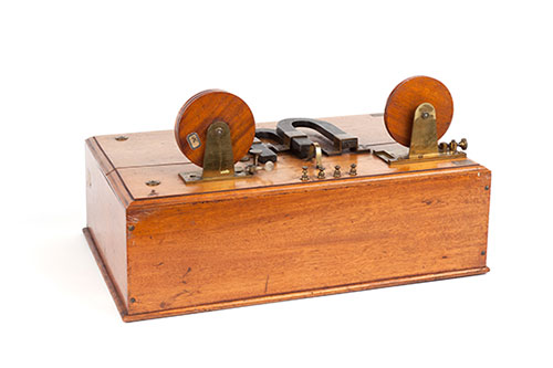 Magnetic Detector by Marconi Used During the Experimental Campaign Aboard a Ship in Summer 1902