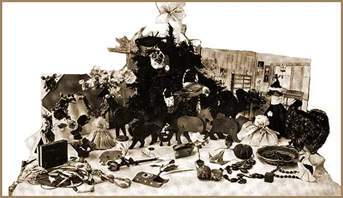 Christmas Gifts Made by Children, 1920.