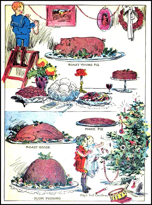 Delights of Christmas Time. Woman's Favorite Cook Book, 1902, p. 132.