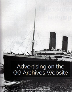 Advertise on the GG Archives Website