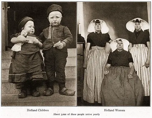 Holland Children | Holland Women.