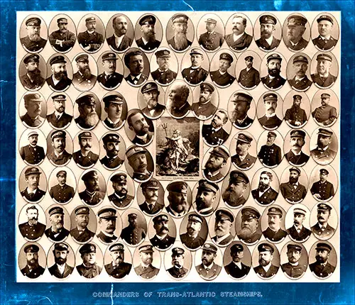 Commanders of Trans-Atlantic Steamships - 1894. LOC 2018696845.