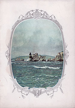 GGA Image ID # 12ffae7b86 Front Cover, Dinner Menu, on the SS Seydlitz of the Norddeutscher Lloyd/North German Lloyd, Saturday, 6 September 1930.