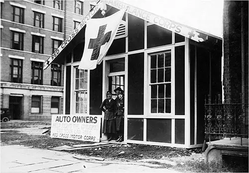 Automobile Owners Were Asked to List Their Machines Here for Use During the Epidemic. Washington, DC.