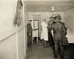 Fighting Influenza in Seattle. Flu Serum Injection, Seattle, Washington Circa December 1918.