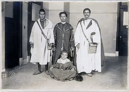 Group of Moroccan Immigrants at Ellis Island. nd.