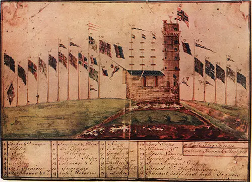 Mersey Flag Signals on Bidston Hill.