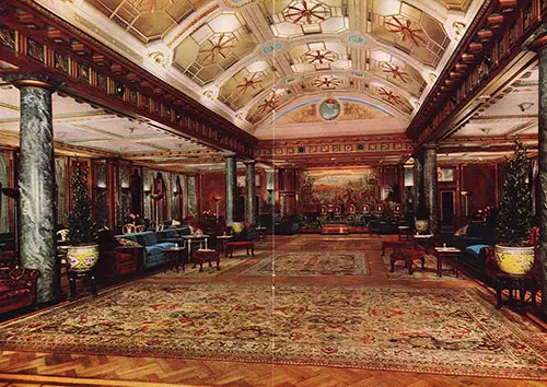 Mayfair Lounge, Designed by Sir Charles Allom.