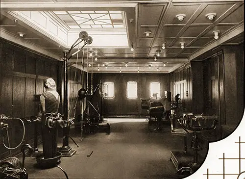 First Class Gymnasium on the SS Columbus.