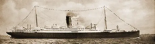 RMS Scythia and RMS Samaria of the Cunard Line.