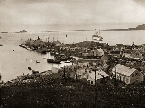 The SS Meteor at the Sea Port of Aalesund, Møre Og Romsdal, Norway.