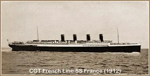 SS France (1912) of the CGT French Line.