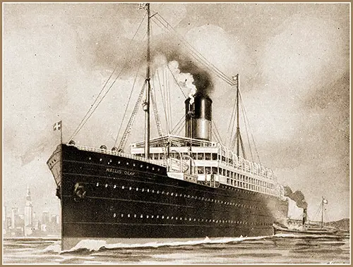 SS Hellig Olav (1902) of the Scandinavian-American Line.