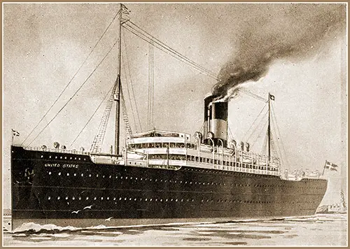 SS United States (1903) of the Scandinavian-American Line.