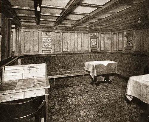 Second Class Ladies' Room.