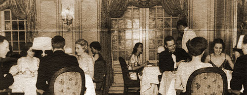 Dining Room On The Manhattan