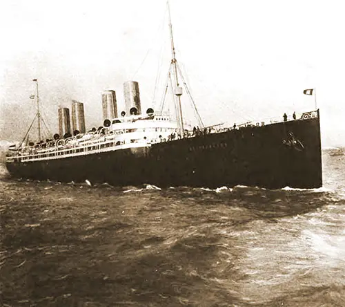 Express Steamer SS Deutschland.