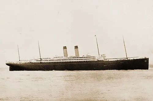 Plate XL: White Star Liner RMS Baltic (1904).