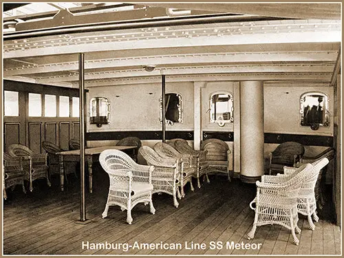 Enclave Off of the Promenade Deck of the SS Meteor.