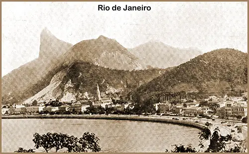 View of Rio de Janeiro.