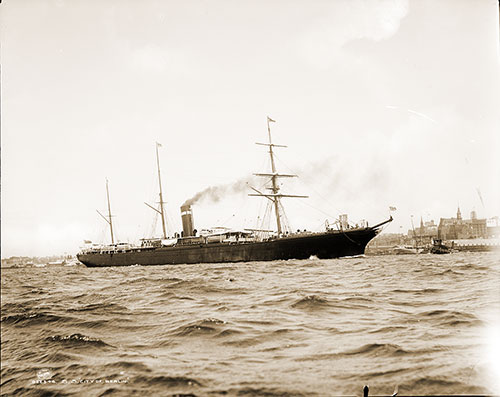 SS City of Berlin of the Inman Line, circa 1890.