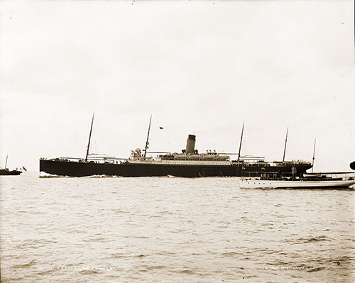 RMS Cymric of the White Star Line, 1901.