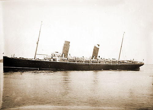 RMS Lucania (1893) of the Cunard Line.