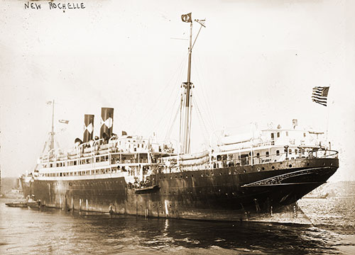 SS New Rochelle (1920), the Future SS Hudson (1921) of the United States Shipping Board.