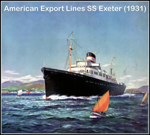 American Export Lines SS Exeter (1931).