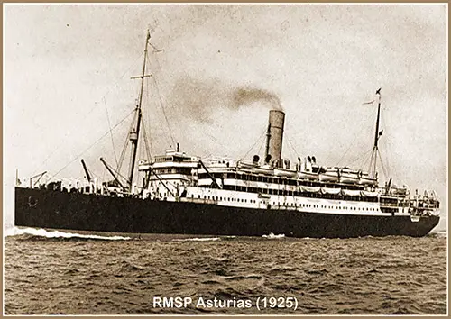 Royal Mail Line MS Asturias (1925).